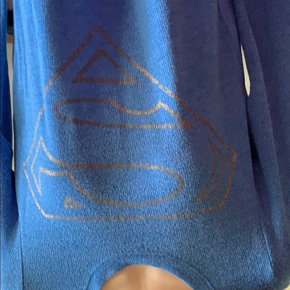 DC COMICS “SUPERMAN” long-sleeved light sweater LG - Picture 6 of 6